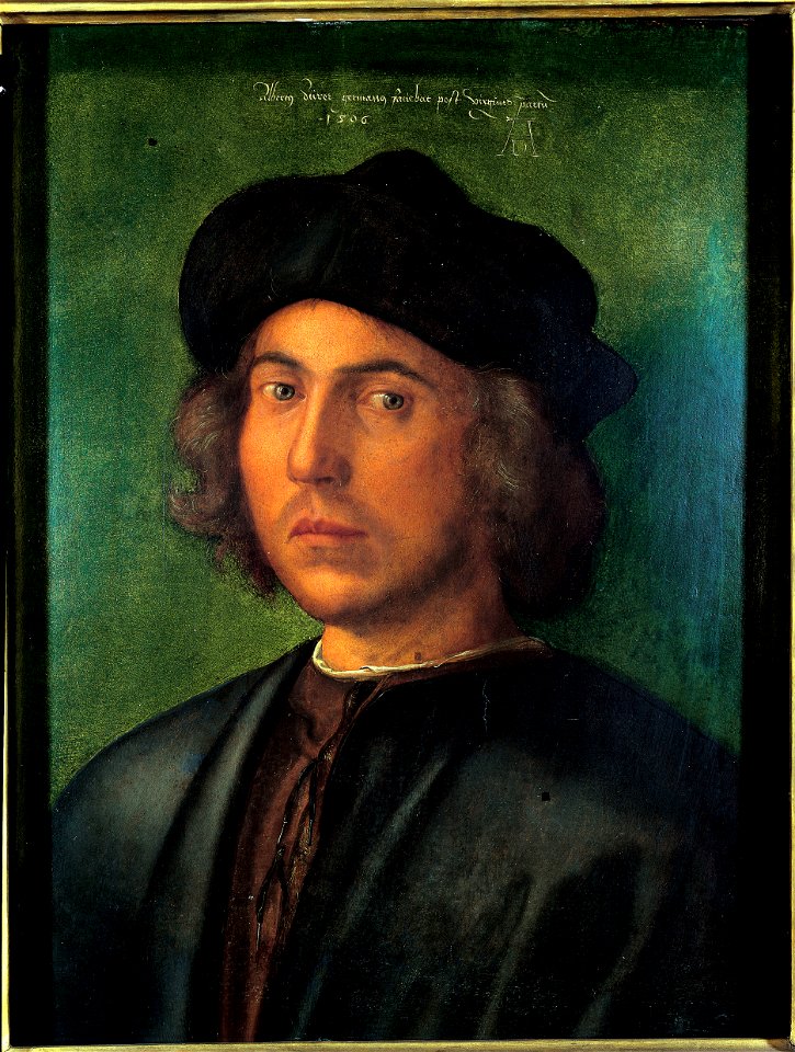 Dürer, Albrecht - Portrait of a Young Man - Palazzo Rosso, Genoa