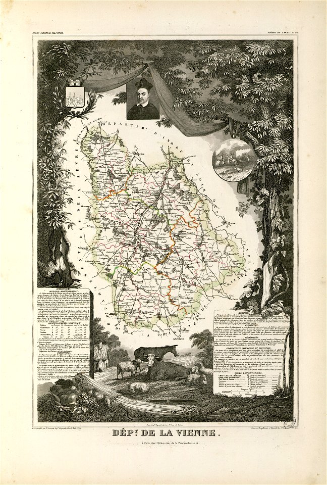 Dépt. de la Vienne (région de l'ouest) - Fonds Ancely - B315556101 A LEVASSEUR 086