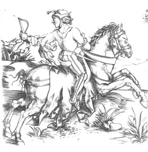 Dürer - Der große Postreiter