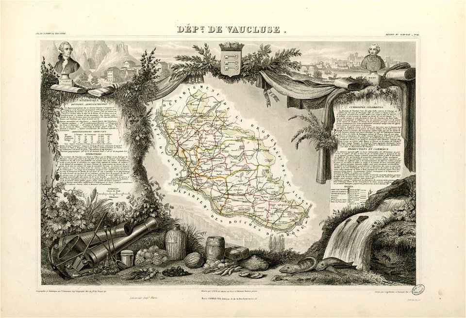 Dépt. de Vaucluse (région du sud-est) - Fonds Ancely - B315556101 A LEVASSEUR 084