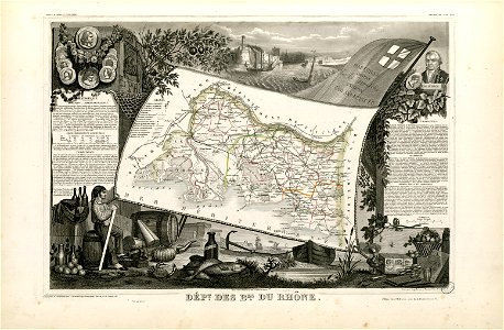 Dépt. des Bouches du Rhône (région du sud) - Fonds Ancely - B315556101 A LEVASSEUR 016