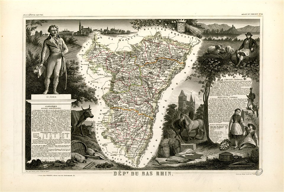 Dépt. du Bas Rhin (région du nord-est) - Fonds Ancely - B315556101 A LEVASSEUR 070