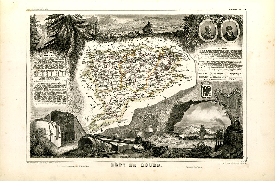 Dépt. du Doubs (région de l'est) - Fonds Ancely - B315556101 A LEVASSEUR 028