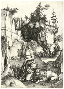 St Jerome Penitent in the Wilderness - Rijksmuseum