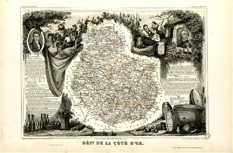 Dépt. de la Côte d'Or (région de l'est) - Fonds Ancely - B315556101 A LEVASSEUR 024