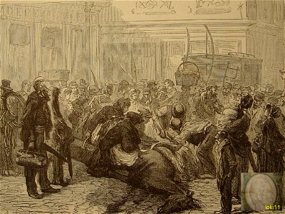 Dépècement d'un cheval