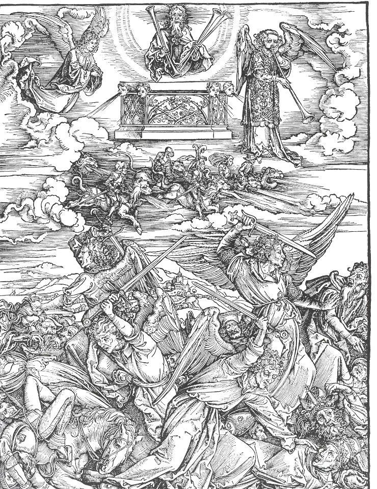 Dürer - Der Engelkampf