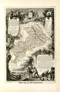 Dépt. de la Haute Garonne (région du sud) - Fonds Ancely - B315556101 A LEVASSEUR 034