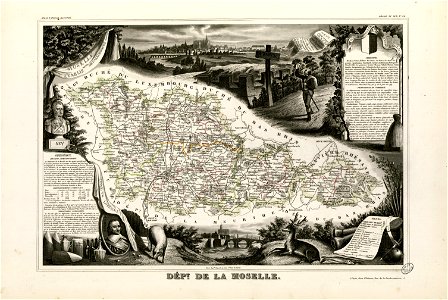 Dépt. de la Moselle (région du sud) - Fonds Ancely - B315556101 A LEVASSEUR 060