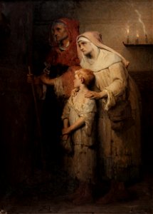 Désiré François Laugée - La prière ou Le pélerin - PDUT1463 - Musée des Beaux-Arts de la ville de Paris