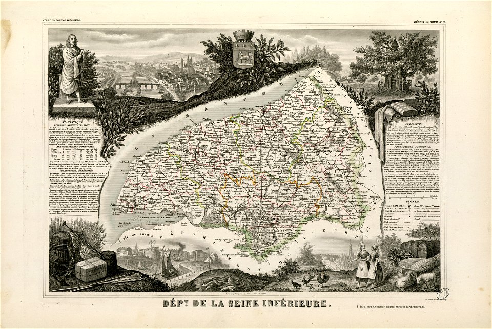 Dépt. de la Seine Inférieure (région du nord) - Fonds Ancely - B315556101 A LEVASSEUR 076