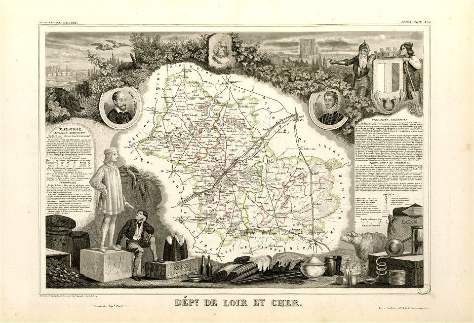 Dépt. de Loir et Cher (région ouest) - Fonds Ancely - B315556101 A LEVASSEUR 044