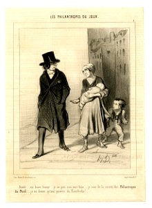 Désolé... ma brave femme... je ne puis rien vous faire... (Sorry my good woman, I cannot do anything for you...) (BM 1886,1012.182)