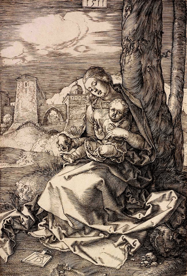 Dürer - Maria mit der Birne