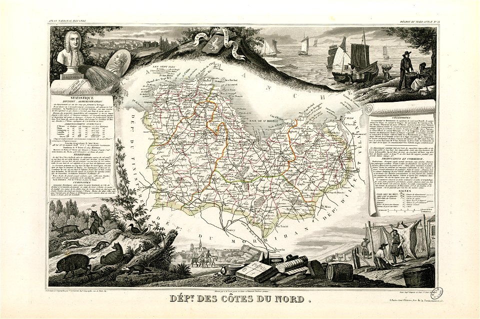 Dépt. des Côtes du Nord (région du nord-ouest) - Fonds Ancely - B315556101 A LEVASSEUR 025