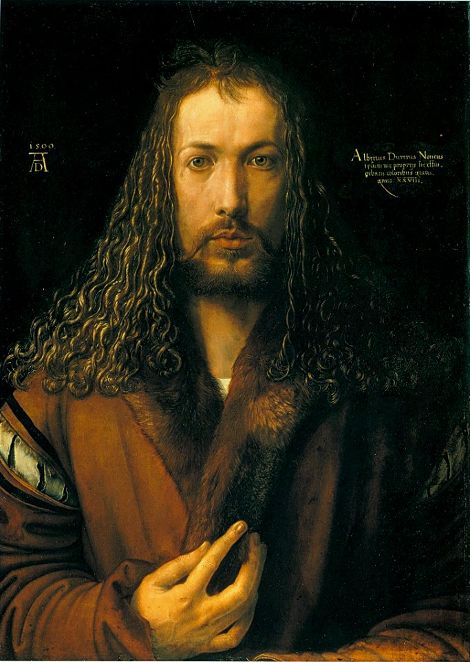 Dürer - Selbstbildnis im Pelzrock - Alte Pinakothek