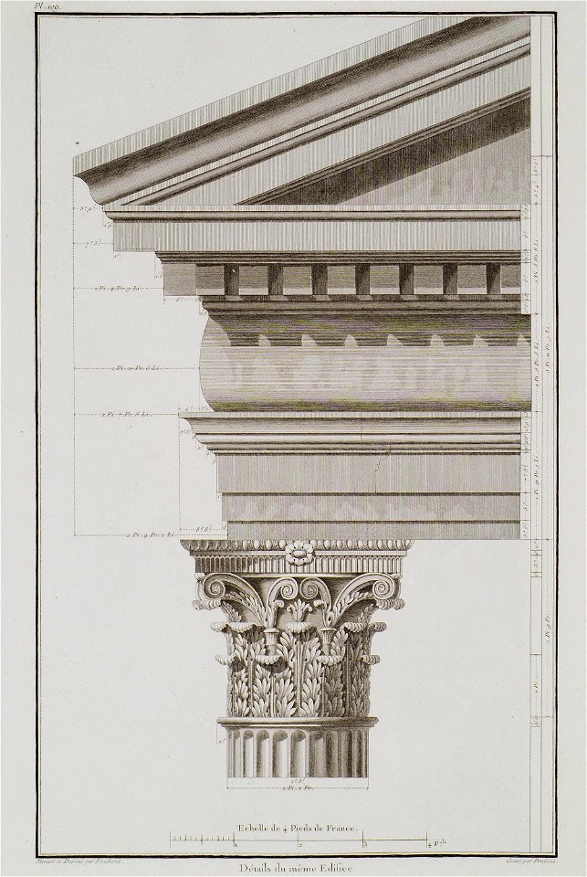Détails du même Edifice - Choiseul-gouffier Gabriel Florent Auguste De - 1782