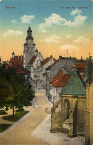 Döbeln, Sachsen - Obermarkt (4) (Zeno Ansichtskarten)