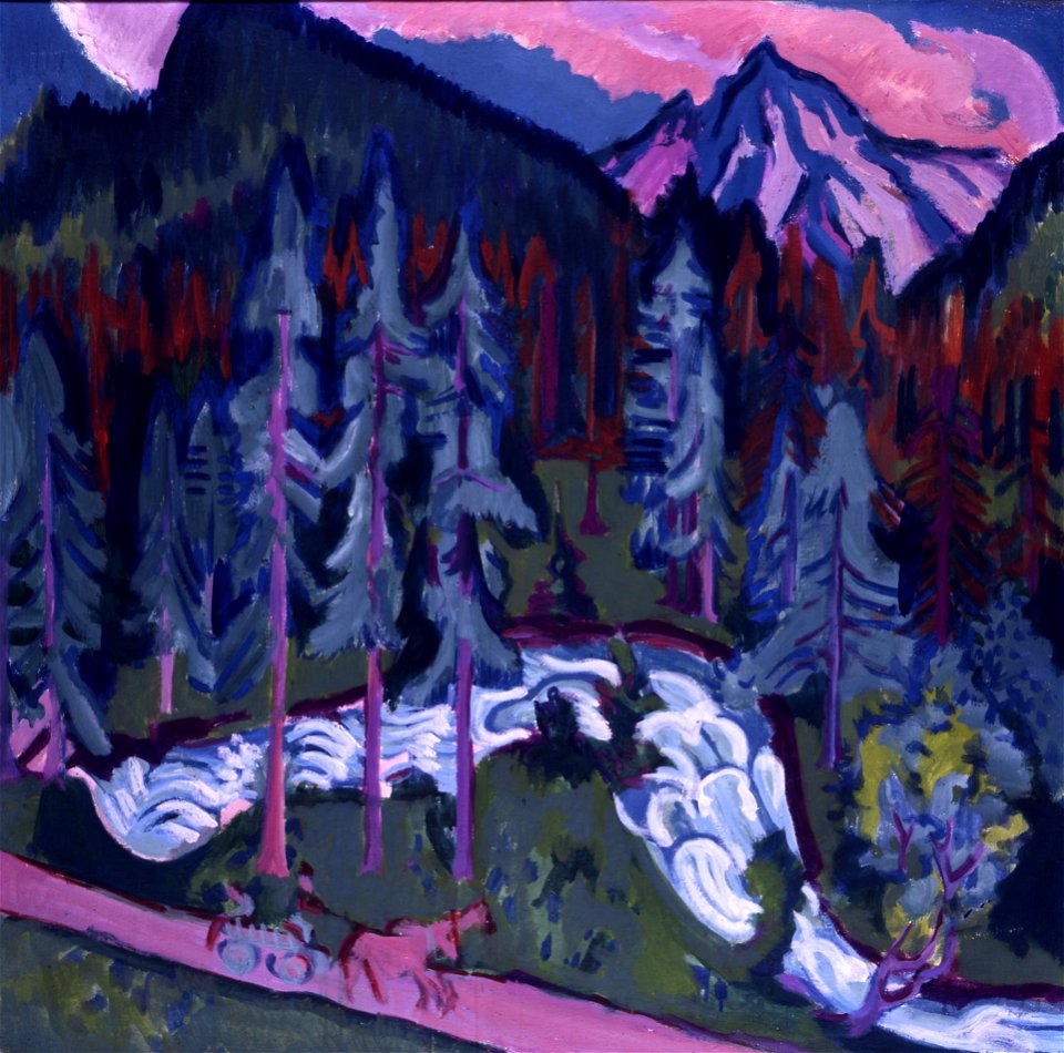 E L Kirchner Sertigweg