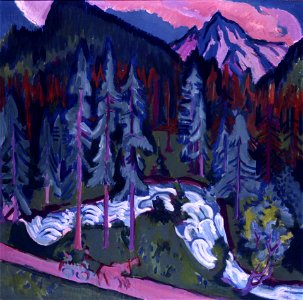 E L Kirchner Sertigweg