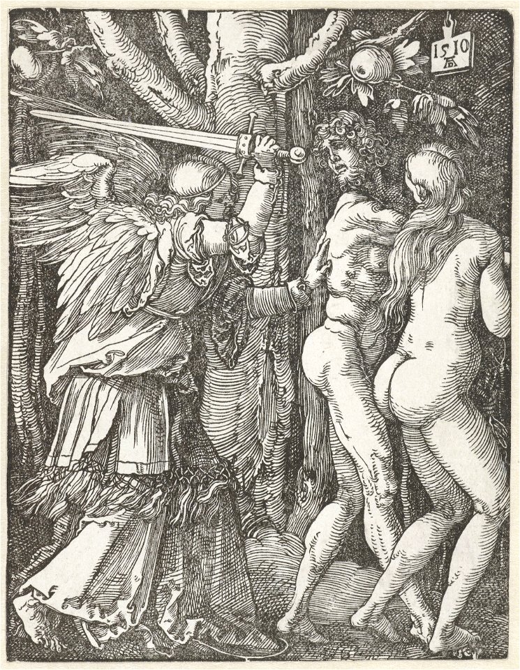 Dürer - Die Vertreibung aus dem Paradies