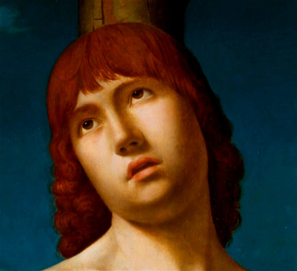 Détail7 Antonello da Messina - St. Sebastian