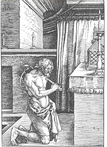 Dürer - König David tut Buße