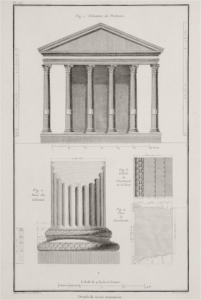 Détails du même mοnument - Choiseul-gouffier Gabriel Florent Auguste De - 1782
