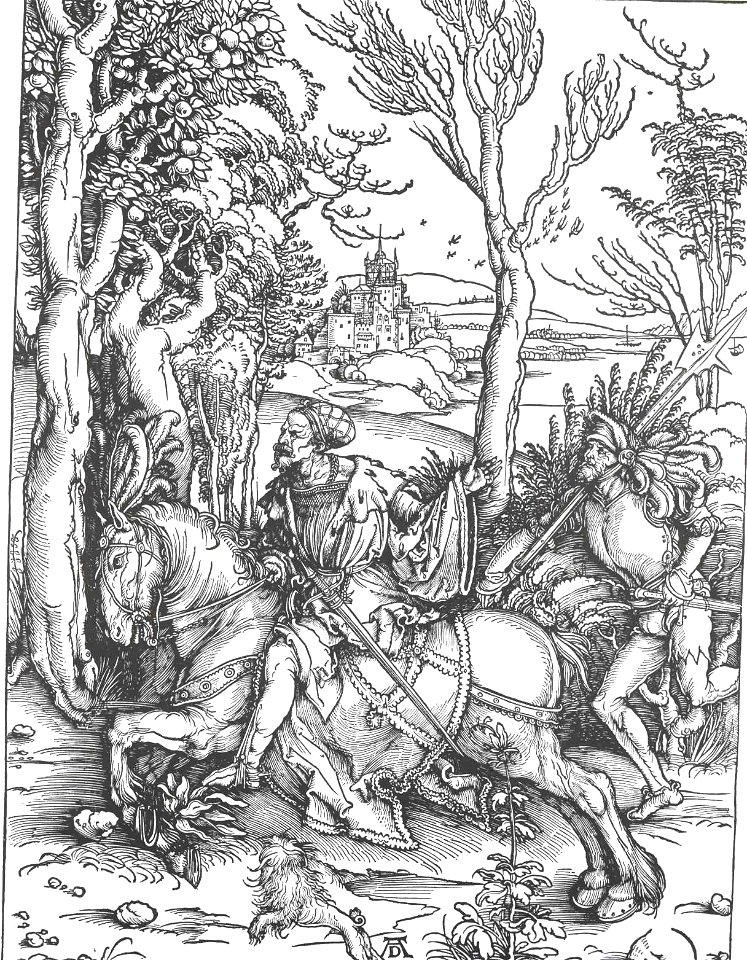 Dürer - Ritter und Landsknecht