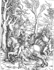 Dürer - Ritter und Landsknecht