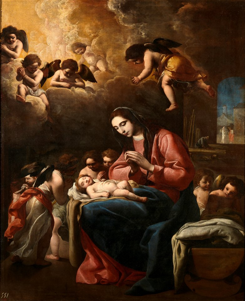 E Cajés Virgen con el niño 1613 o 1618 Museo del Prado