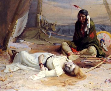 E. Irving Couse, 'The Captive', 1891