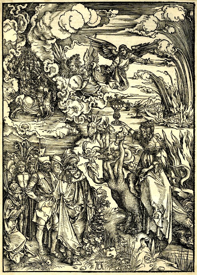 Dürer Apocalypse 13