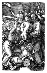 Dürer, Kupferstichpassion 03, Gefangennahme