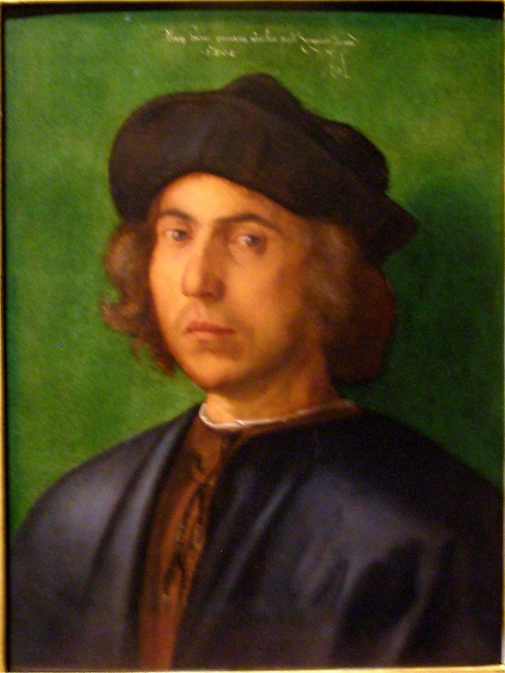 Albrecht Durer Ritratto di giovane