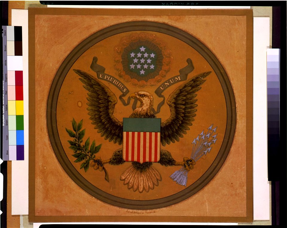 E pluribus unum - Andrew B. Graham, litho., Washington, D.C. LCCN93500738