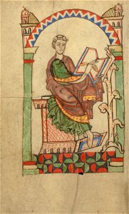 Eadmer of Canterbury Writing - Google Art Project (6827628)