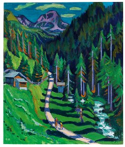 E L Kirchner Sertigweg 1937