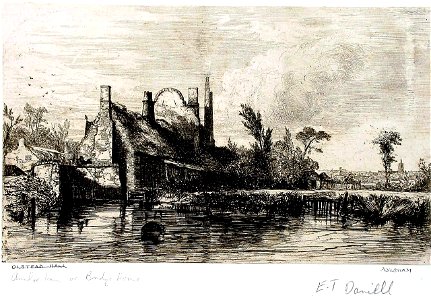 E.T. Daniell - Anchor Inn or Bridge House, Aylsham