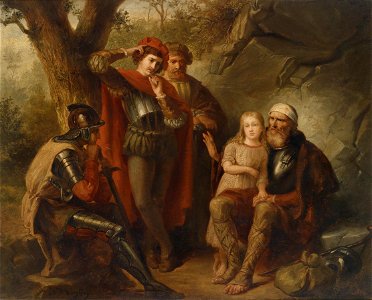 E v d Haeghen Der verletzte Ritter