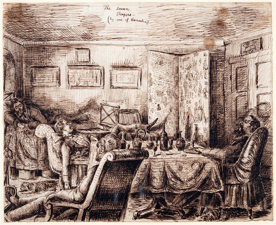 E. Rye - Rye-K07761 - The Seven Sleepers (by one of themselves) - mid 19th Century