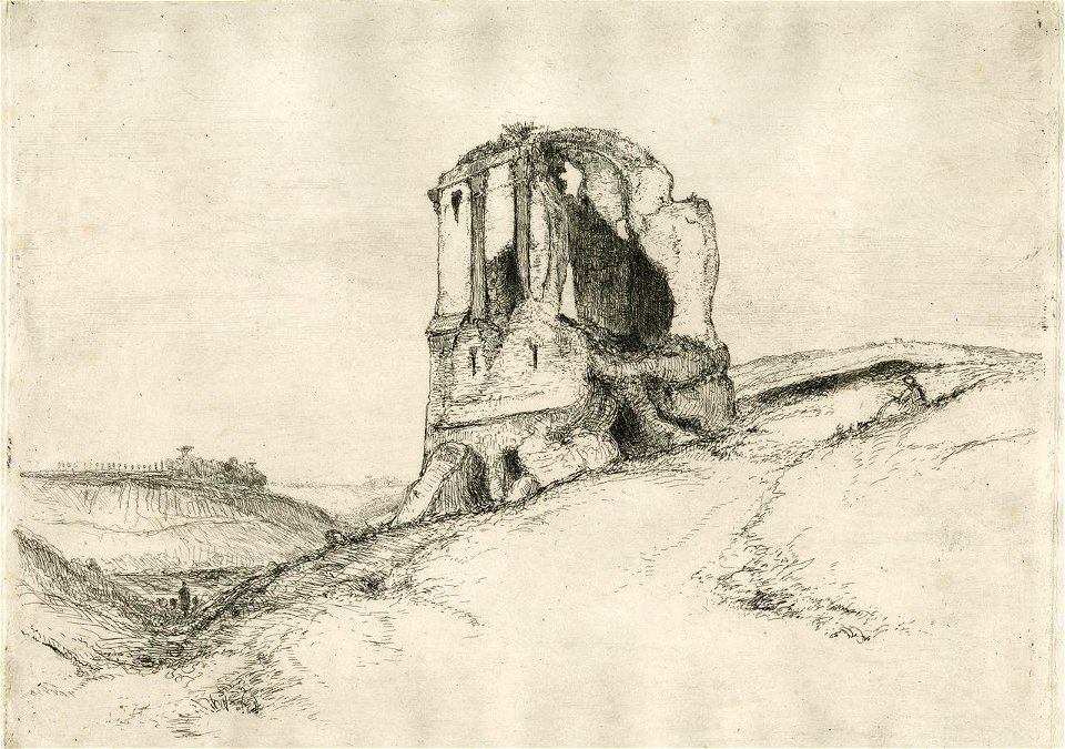 E.T. Daniell - Ruin at Rome