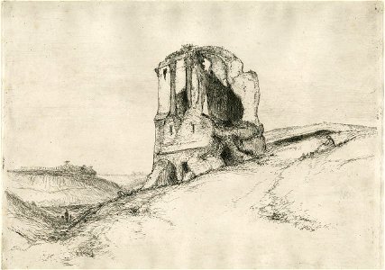 E.T. Daniell - Ruin at Rome
