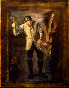 Eakins Study for Rush G449