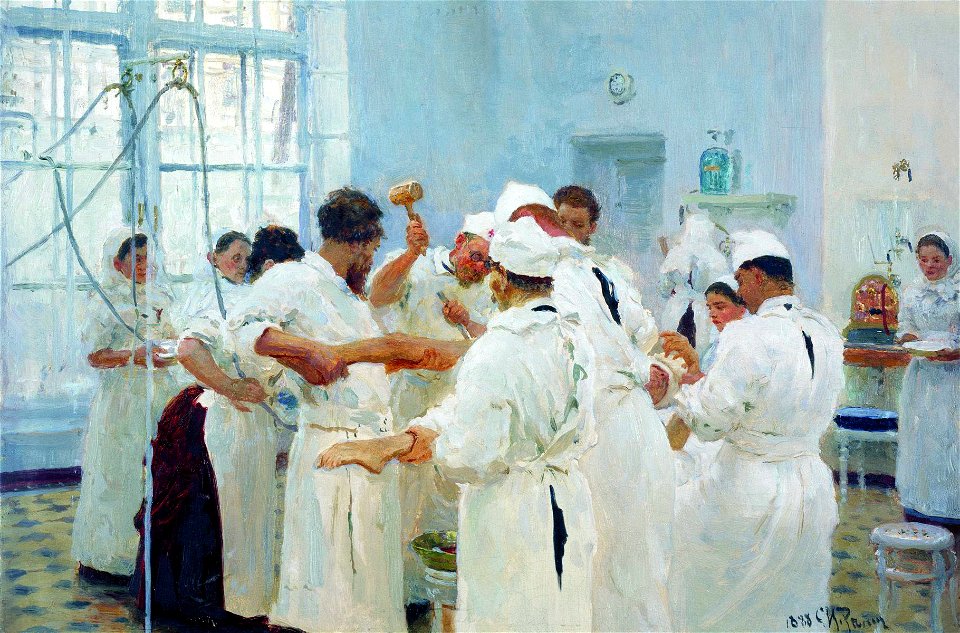 E.V.Pavlov by Repin