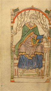 Eadmer of Canterbury Writing - Google Art Project