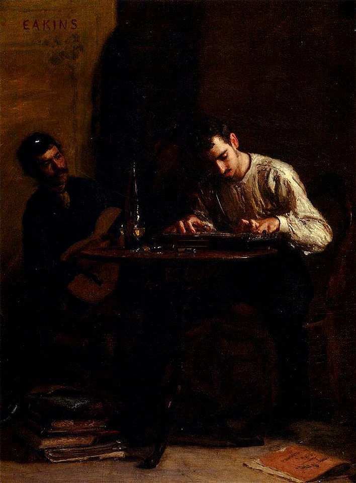 Eakins, Professionals at Rehearsal 1883