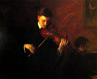 Eakins, Music 1904. Free illustration for personal and commercial use.
