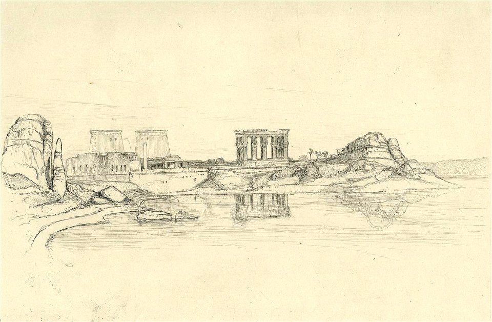 E.T. Daniell - Philae, Egypt