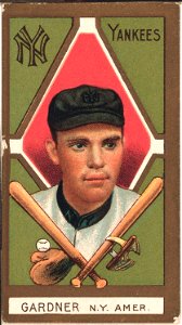 Earl Gardner, New York Yankees, baseball card portrait LCCN2008677880